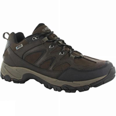 Hi-Tec Mens Altitude Trek Low I WP Shoe Dark Chocolate